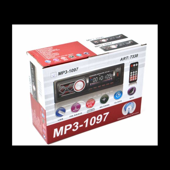 Автомагнітола  знімна панель Bluetooth + USB + SD + AUX 4x50W