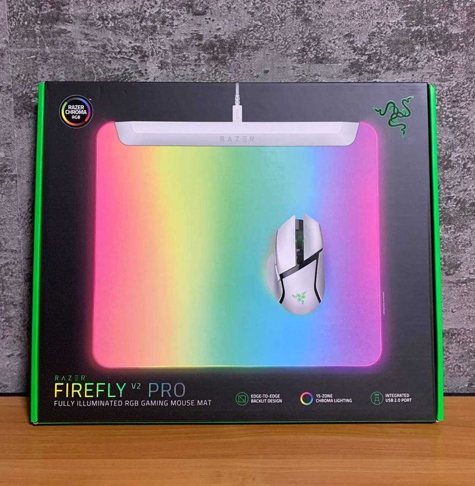 Килимок для миші Razer Firefly V2 Pro White