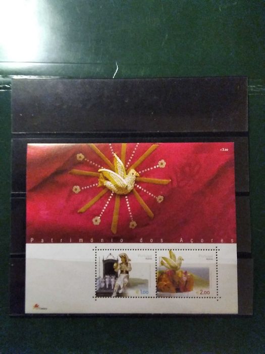 2003 Bloco Património dos Açores MNH **