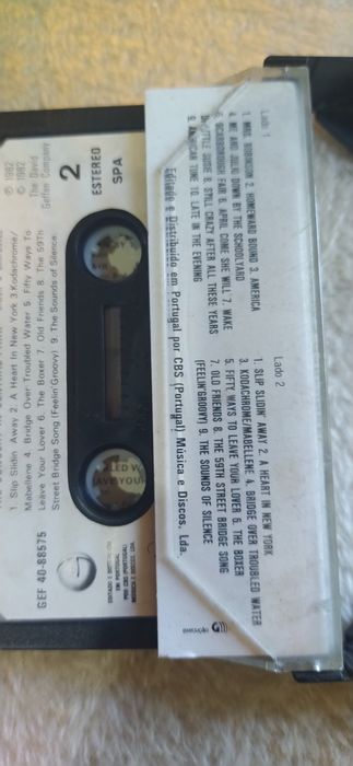 Cassete "Simon and Garfunkel"