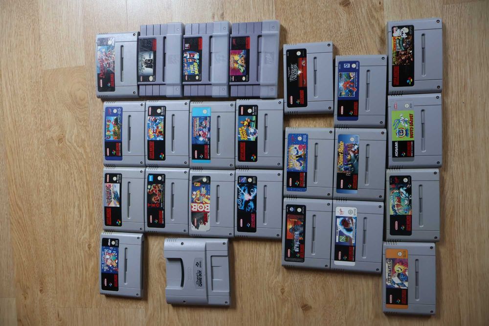 Gry Super Nintendo Snes PAL Simpsons Pac-man Jim Tiny toon Donkey Kong