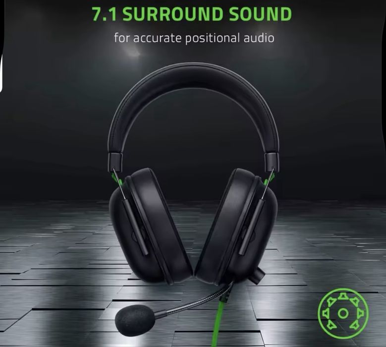 Гарантія‼️ Razer Blackshark V2 X ігрові навушники проводні геймерські