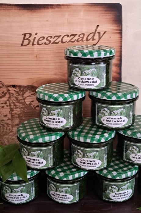 Ocet jabłkowy  i czosnek niedźwiedzi