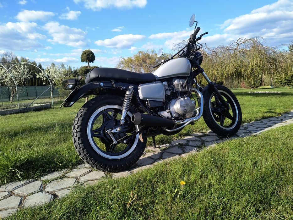 Honda CM 400 T, A2, custom, bobber