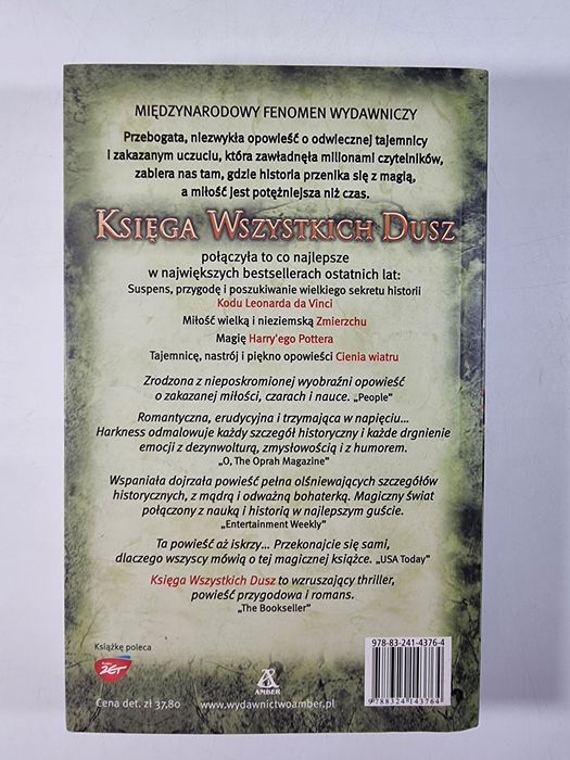 Księga Wszystkich Dusz / Tom 3 - Wędrówka / Deborah Harkness