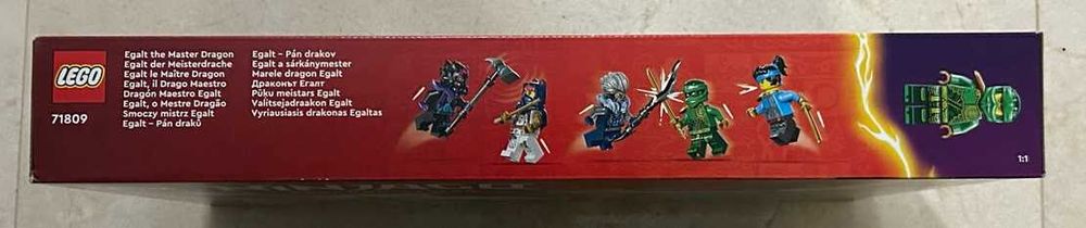 Lego Ninjago 71809 - Egalt the Master Dragon (Novo e selado)(descontinuado)