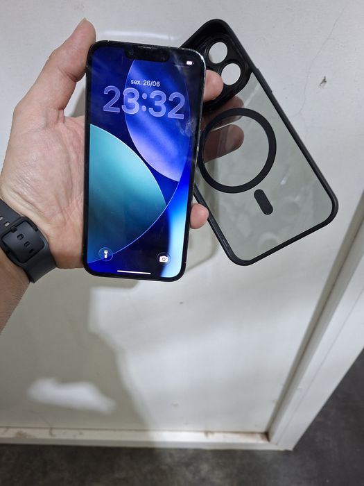 Vendo / troco iphone 13 pro azul sierra 256gb usado bateria 78%