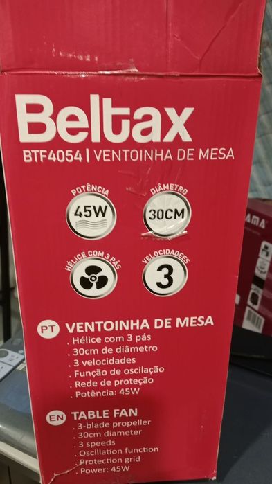 Ventoinha de ar Beltax
