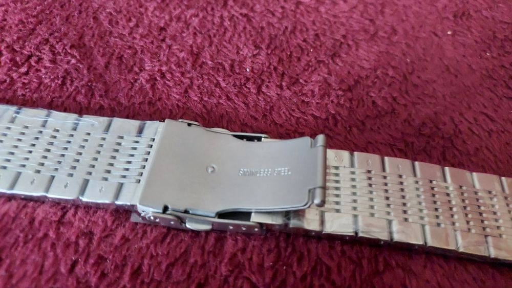 Bransoletka MASH Shark + pełne ogniwa. Rewelacja 24mm - wysyłka gratis