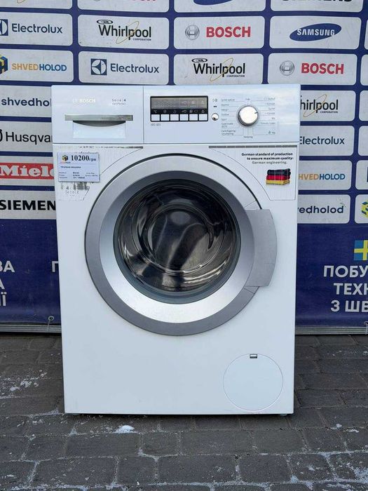 Пральна машина б/в  BOSCH  Розмір: 80/60/60 Білий  7кг-1400 об #07761