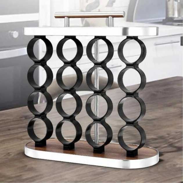 Спецовниця 16 ємностей Season Bottle, органайзер для спецій на кухню