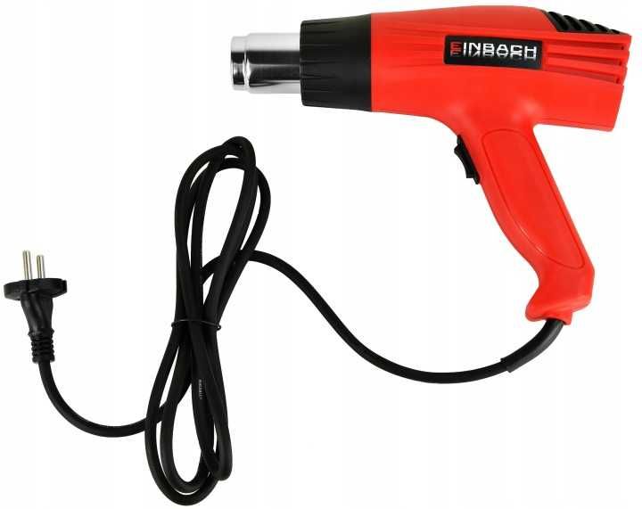 Opalarka elektryczna 2200W 600°C regulacja 2 biegi 4 dysze NOWA MOCNA