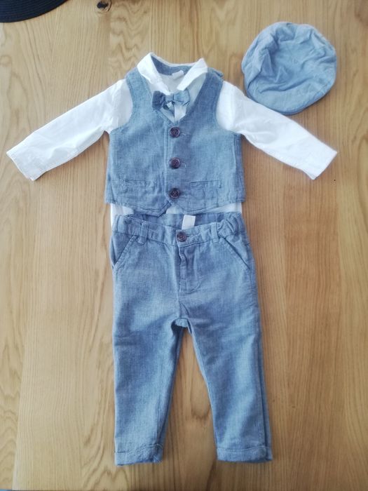 Ubranko do chrztu, garniturek r. 74 Smyk