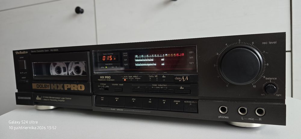 Magnetofon Deck TECHNICS  RS-B605 BDB stan! Z mojej kolekcji