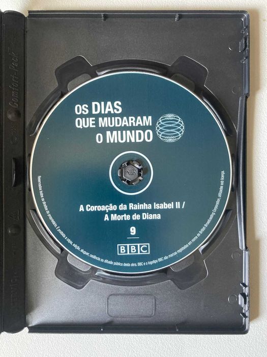 [DVD] A Coroação da Rainha Isabel II + A Morte de Diana