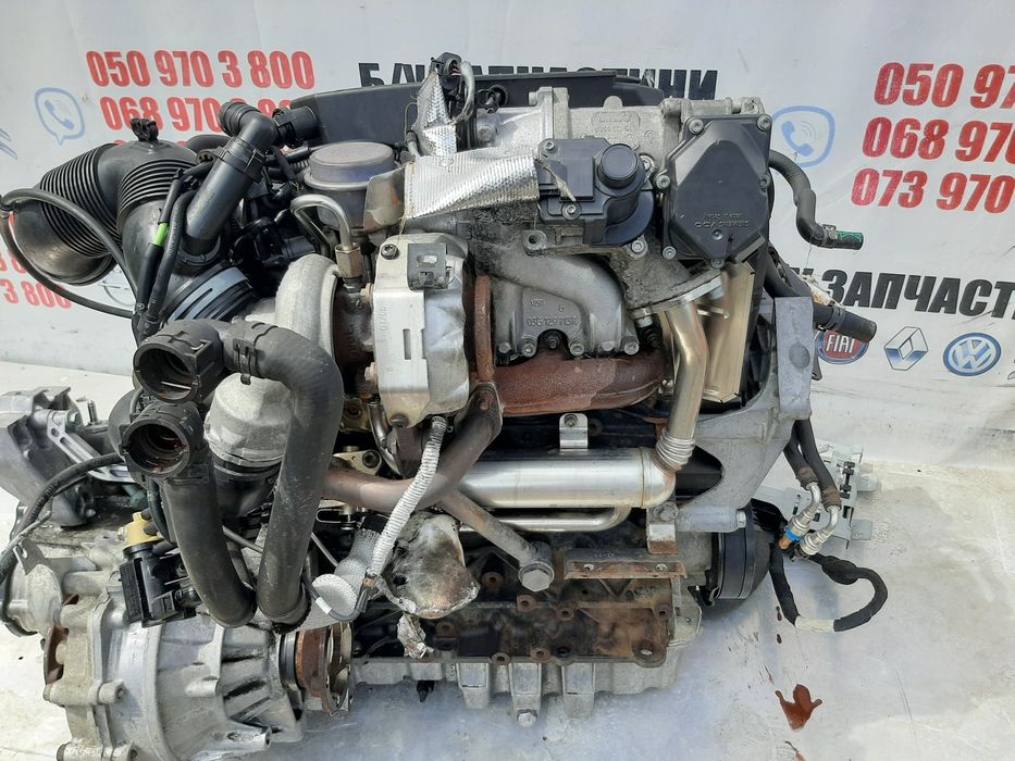 Двигун мотор 1,9 BLS Volswagen Caddy 2004-10 Golf 5 Skoda a5 Passat B6