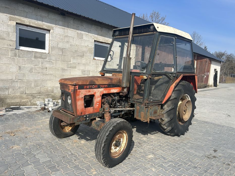 Zetor 7211 zarejestrowany krajowy