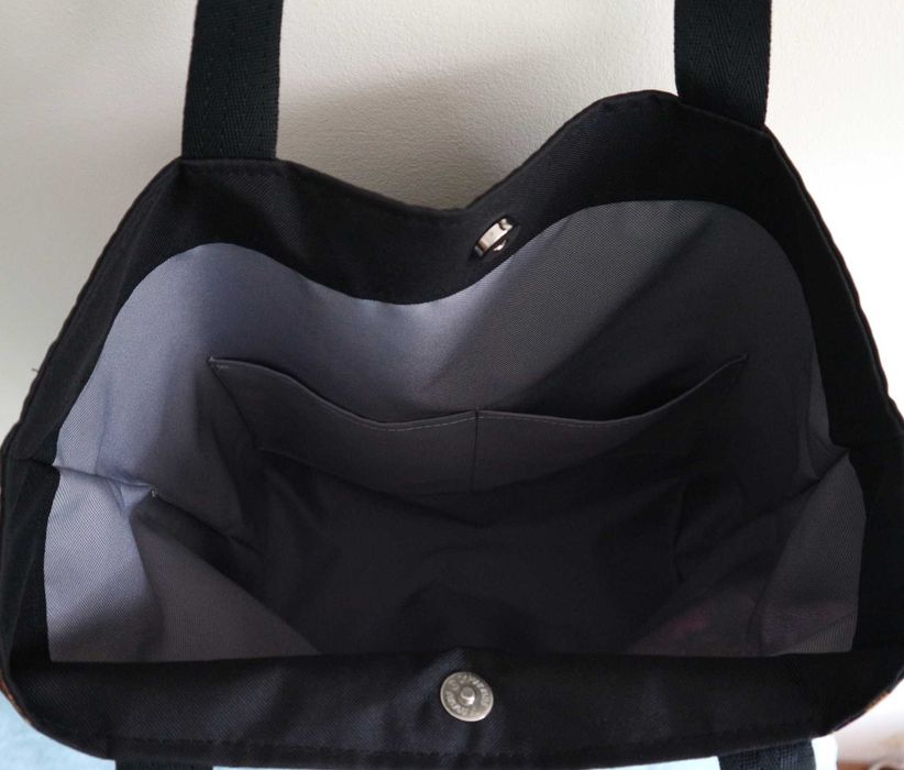 Shopper na zakupy pojemna torba w kwiaty NOWA PL