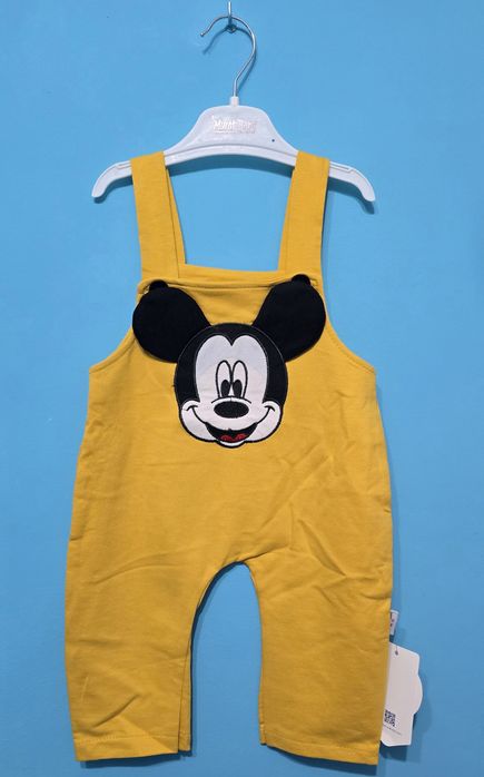 Komplet z ogrodniczkami Mickey