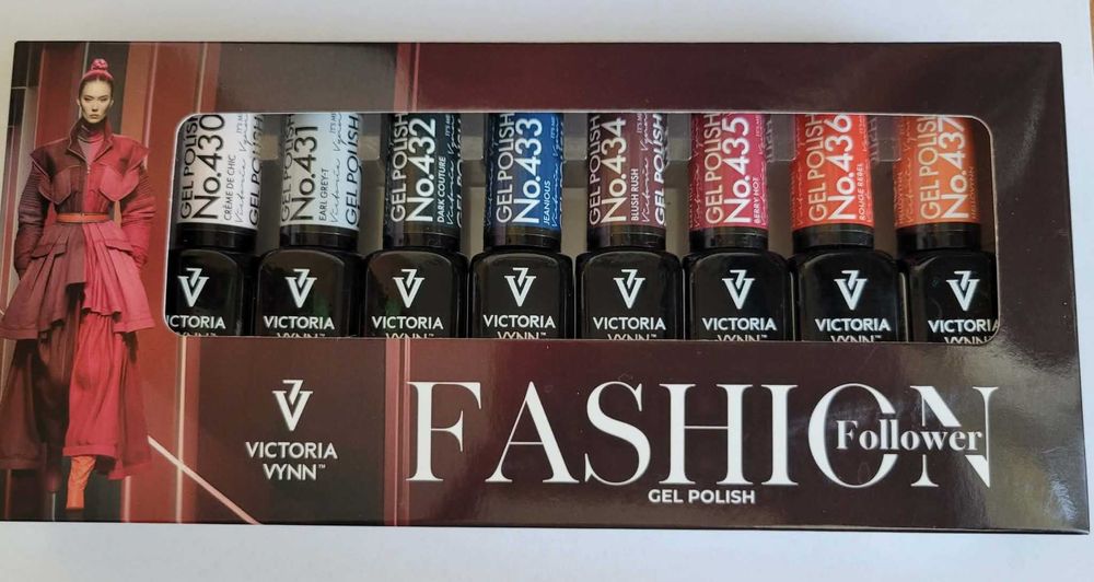 Victoria Vynn lakier hybrydowy 8 pack Fashion Follower 430 – 437