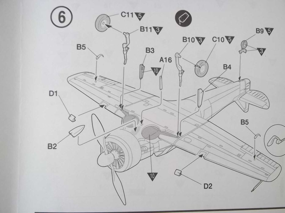 Kit Academy 1/72 - North American T-6G Texan