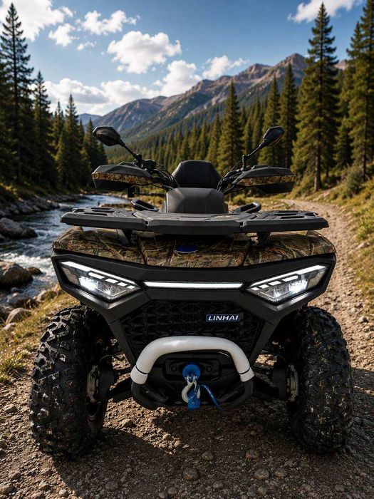 Квадроцикл LINHAI VALOR 550 EFI EPS — автомат, повний привід, EPS