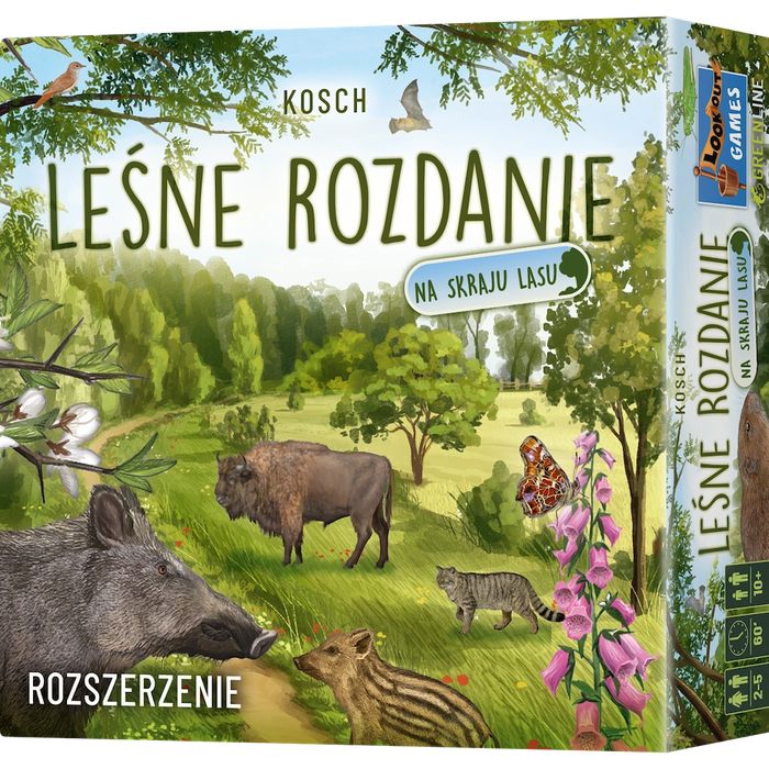 Leśne rozdanie: Na skraju lasu REBEL. Rebel. Nowy Produkt