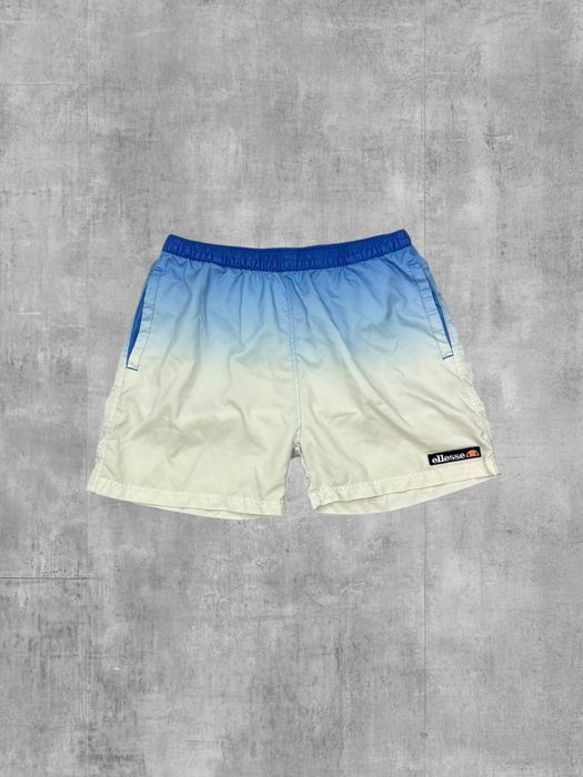 Шорти Ellesse оригінал плавальні шорти елес пляжні легкі літні омбре градієнт