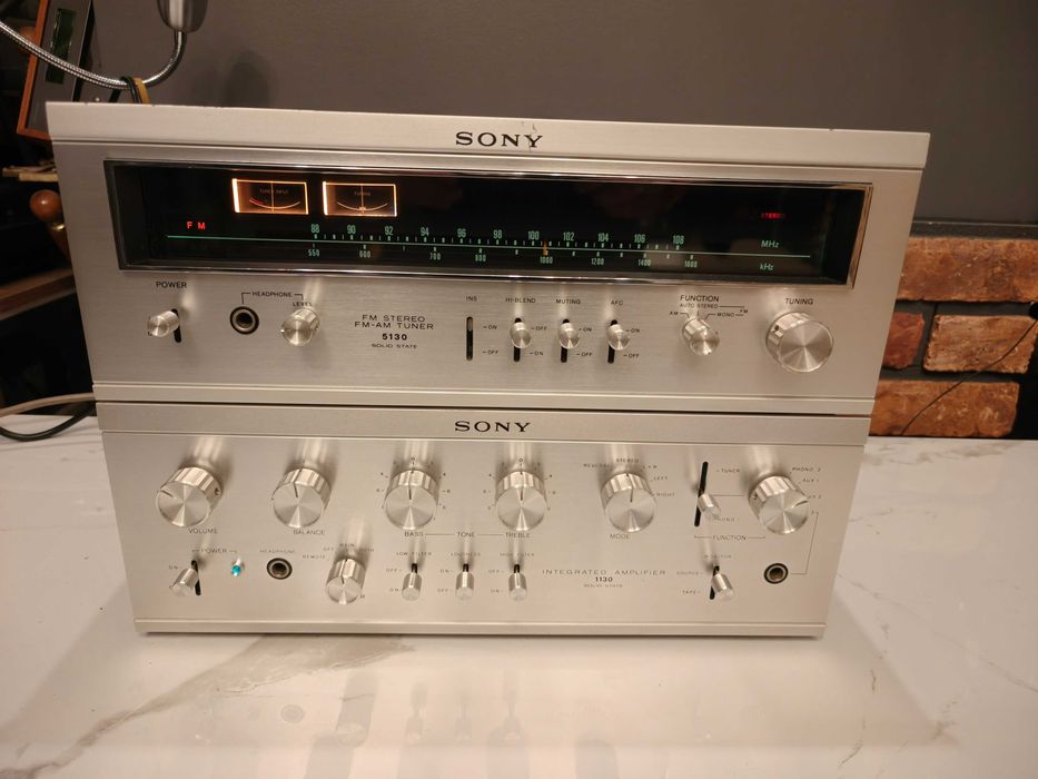 SONY TA-1130 + ST-5130 ! Unikatowy zestaw VINTAGE ! Jak nowy