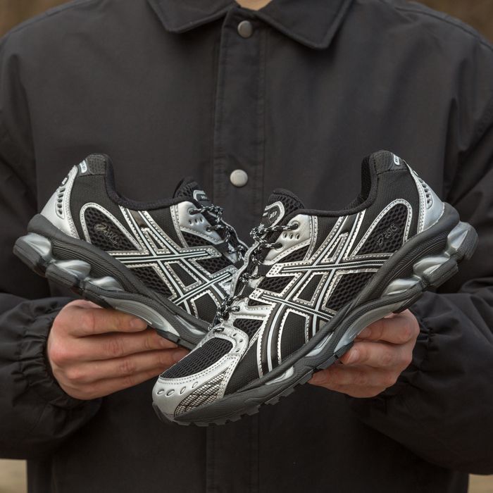 Кросівки Asics Gel-nimbus 10.1 Black/Silver premium | Кроссовки Асикс чоловічі