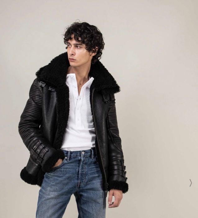 BODA SKINS - warrior casaco de pele lã de carneiro ( homem)