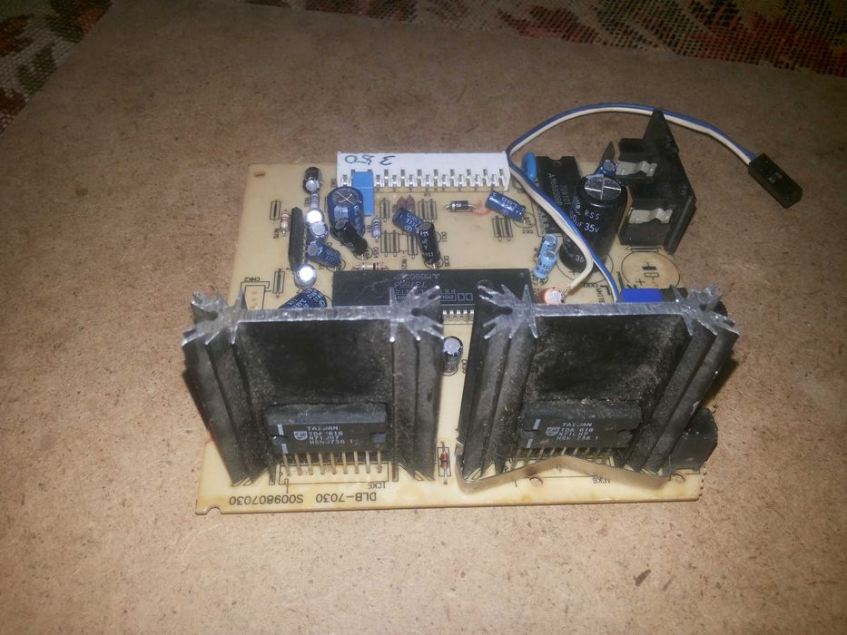 Плата стерео усилителя звука на TDA2616 с DOLBY и звуковым процессором