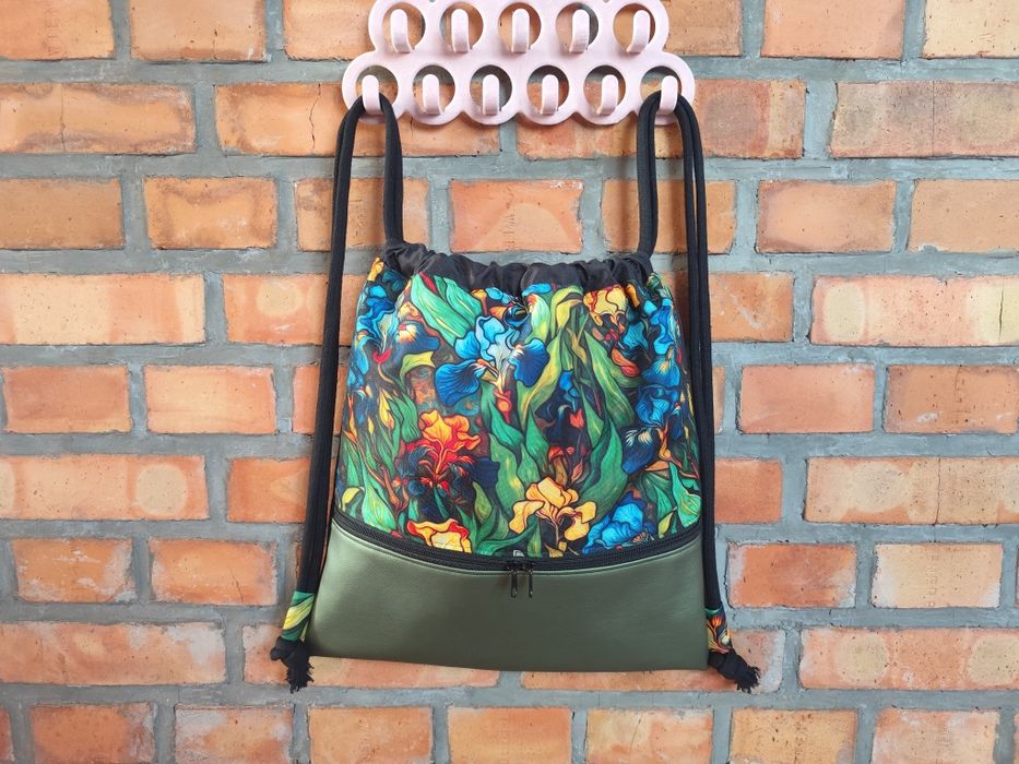 Workoplecak irysy NOWY