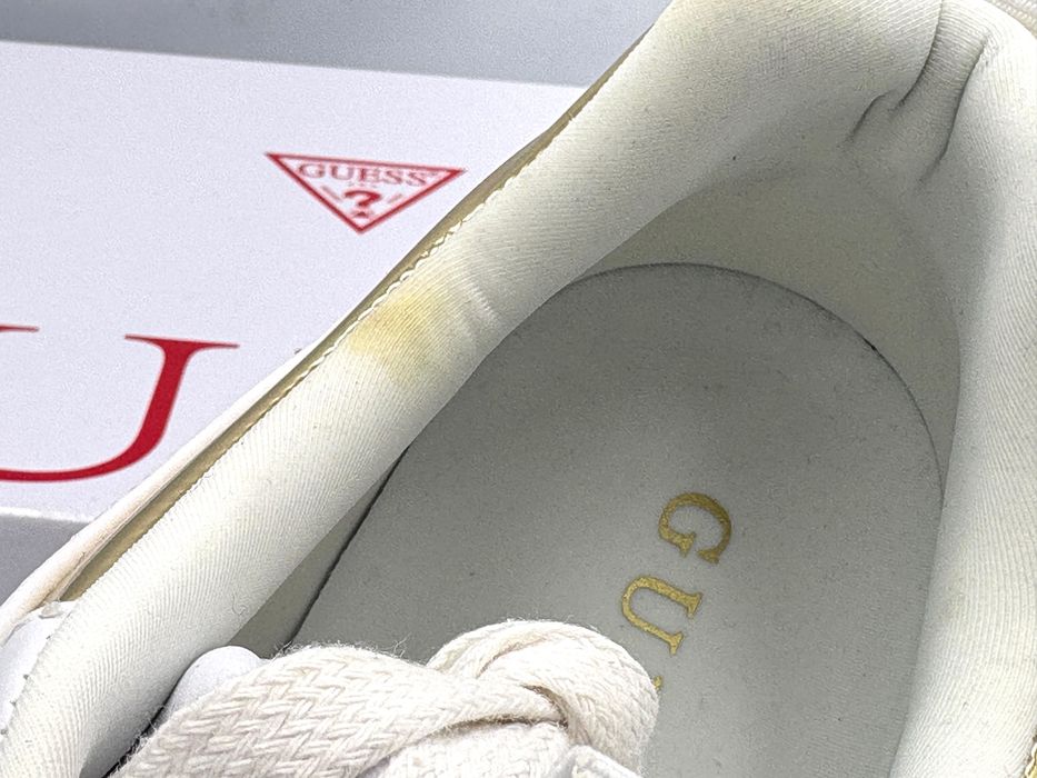 ‼️Nowe oryginalne sneakersy GUESS Marlyn białe 40 AZ 183 buty damskie