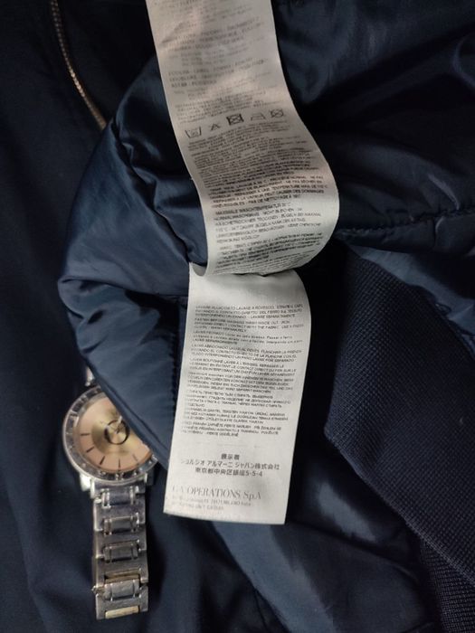 armani exchange бомбер