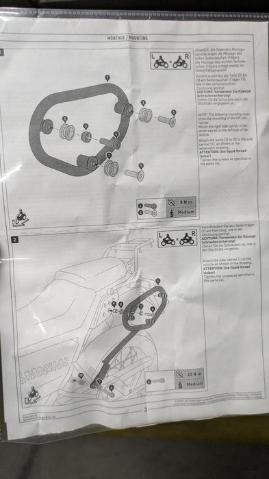Moto, acessórios Sacos, Malas laterais