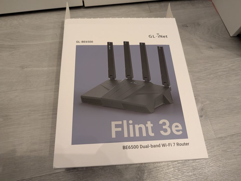 Router Flint 3e (GL-BE6500) Dual-band Wi-Fi 7
