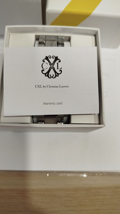 Relógio novo Christian Lacroix