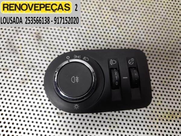 Botão / interruptor de luzes OPEL Corsa D