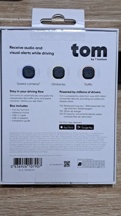 Tom by Tomtom antyradar