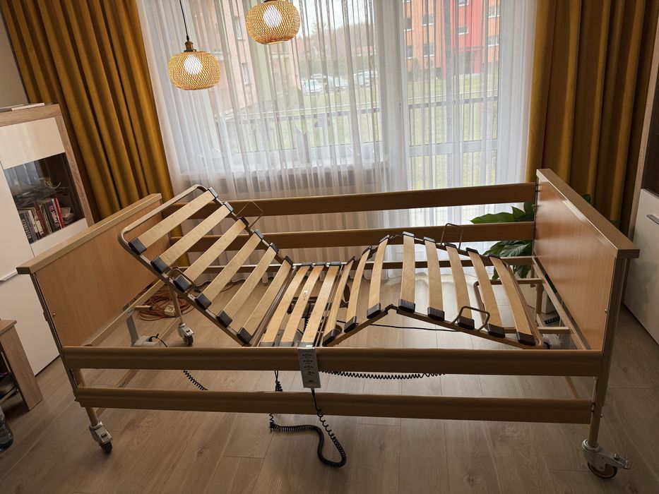 Łóżko Rehabilitacyjne na Pilota Montaż
