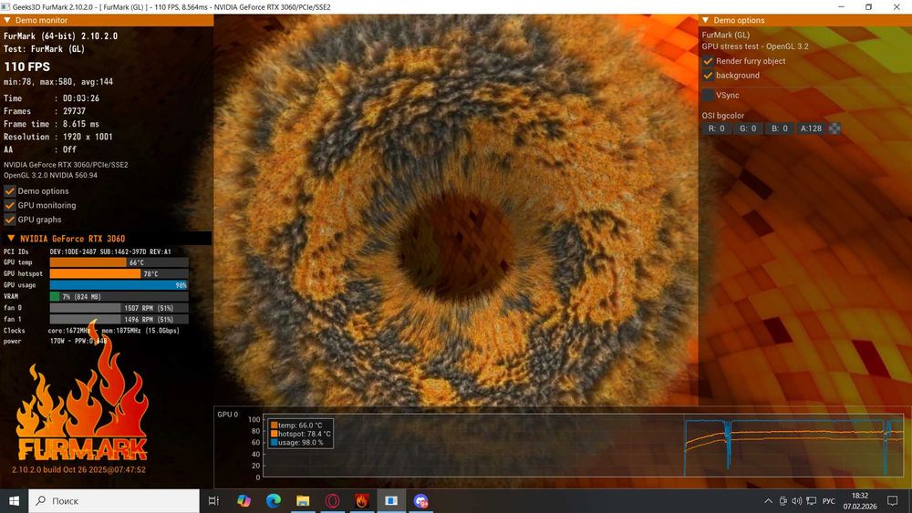 MSI GeForce RTX 3060 VENTUS 2X 12G OC