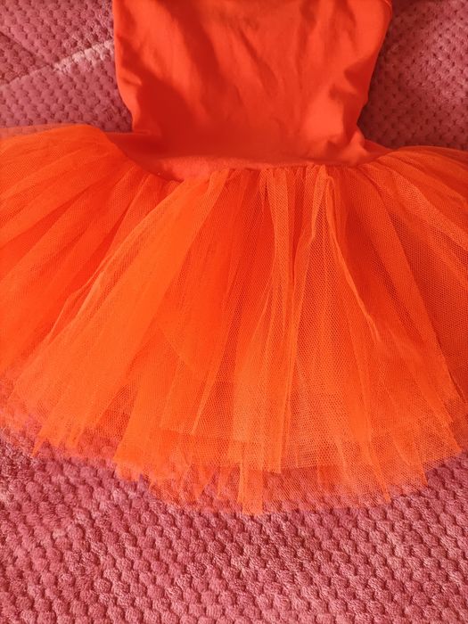 Fato com tule 5/6 anos