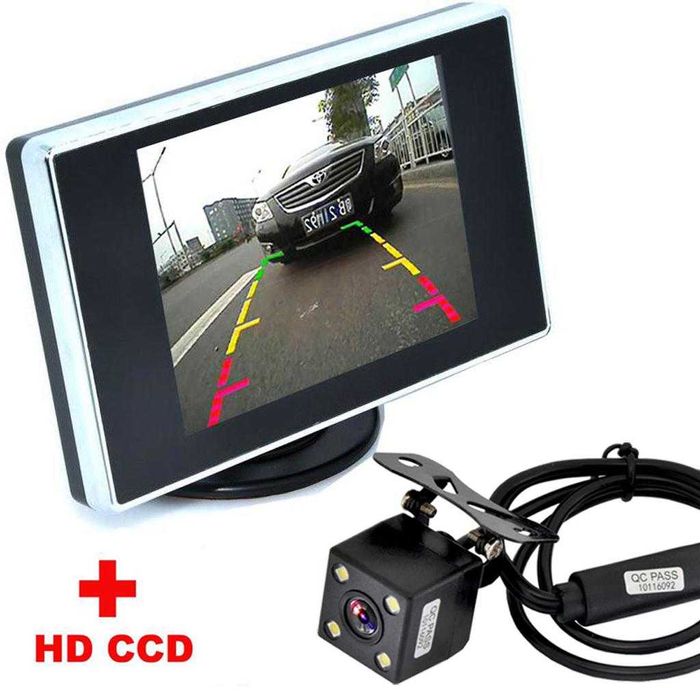 Espelho retrovisor com 2 camaras