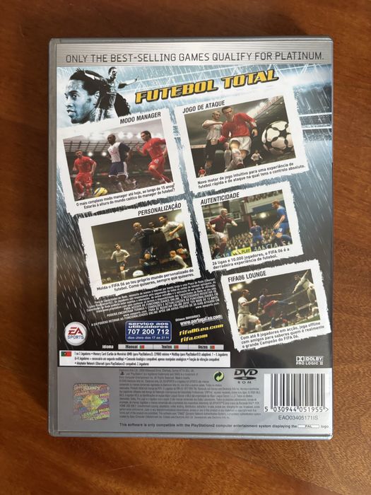 Jogos PS2 - Colin Mcrae e Fifa 2006