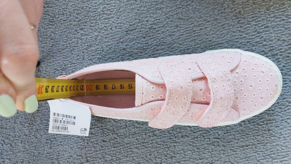 Nowe trampki/tenisówki na rzepy wkładka 20,5 cm H&M