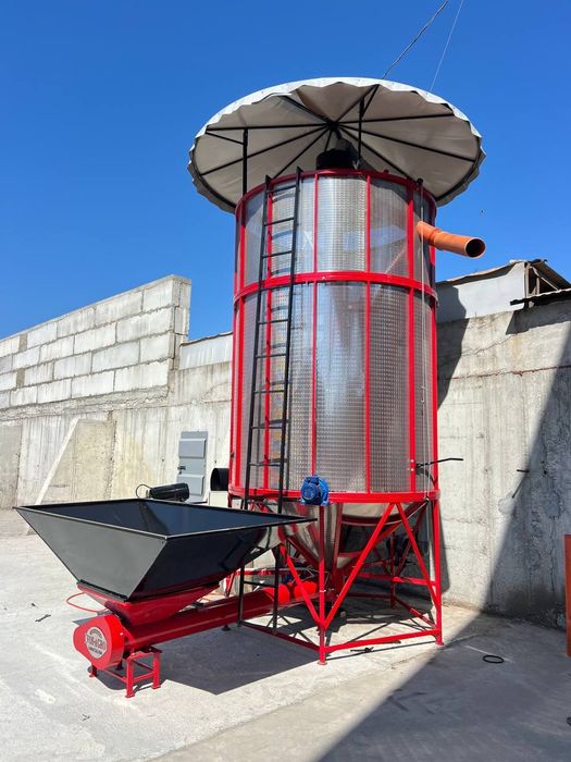 Зепннсушарка Мобільна Нова
5/8/10/12/14тон
Під любий вид палива 
З нер