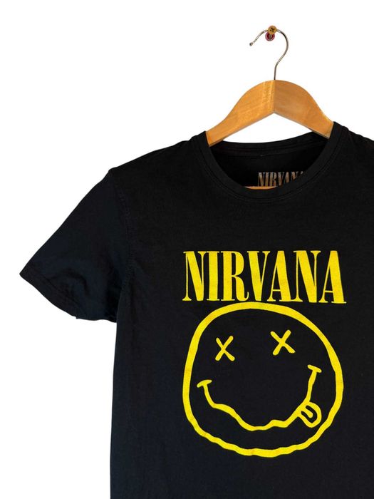 Koszulka Nirvana czarna z dużym logiem s