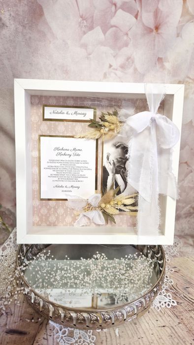 Podziękowania dla rodziców,ślub