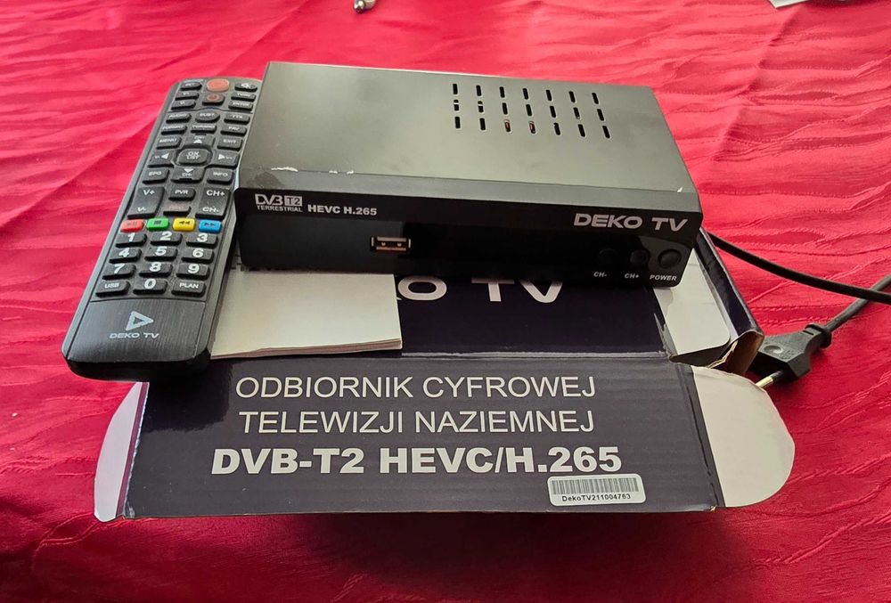 Dekoder cyfrowy Deko tv